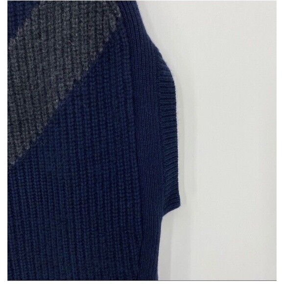Kit & Ace Follen Cashmere Chunky Knit Oversized Sweater Tunic Top Lux Navy S/M - Picture 5 of 12